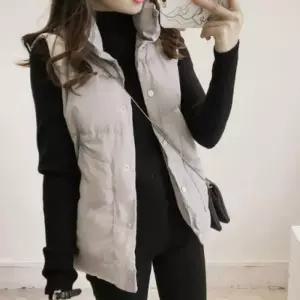 [라일리여성의류] Rly 남녀공용 조끼 경량패딩 점퍼 커플 쪼끼패딩 패딩