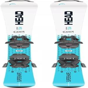 JRS 그립워크 바인딩이 있는 헤드 슈퍼쉐이프 팀 이지 유스 알파인 스키