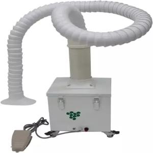 테크통다 용접 흄 정화기 솔더 추출기 연기 흡수기 3단 필터 1.96인치 직경 4.5피트 길이의 흡입 파이프 풋