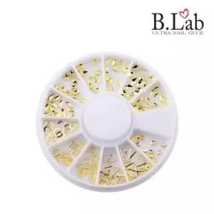 셀프 네일 파츠재료 골드 네일스터드 메탈파츠 스톤아트 뷰랩 네일용품