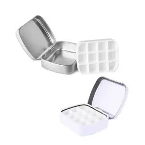 미니 네일팔레트 12구 2종 분리형 젤믹싱 네일스파츌라 네일아트용품