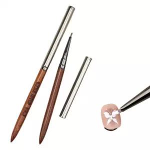 네일아트 브러쉬 세트 꽃잎 앵글 나뭇잎 우드브러쉬 네일그리기용품