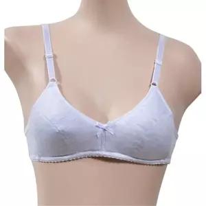 고품질 퓨어하고산뜻한 노와이어 2단계 주니어브라 가슴을모면브라 편한속옷 여아속옷 주니어브라 WFIPU9H