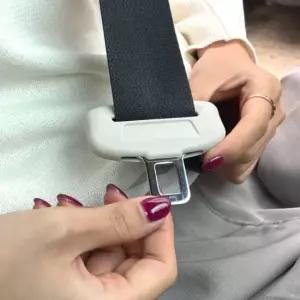 버클 보호 커버 실리콘 클립 화이트 자동차 액세서리 JPAR 스타일 안전벨트클립커버