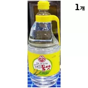 흰물엿 오뚜기 2.45K) 이온물엿 흰물엿 투명물엿 식당용