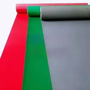 PVC 롤장판 고무 업소용 방수 방음 녹색 장판 창고 붙이는장판 거실 상업용 두꺼운장판 셀