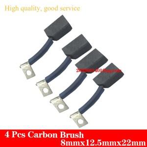 린데 지게차 부품 OEM 0009718141 E12 E14 E15 E16 E18용 카본 브러시 4개 12.5x32x32