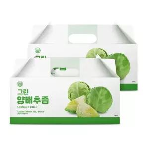 참앤들황토농원 푸딩스 그린 양배추즙 100ml 30포 2박스