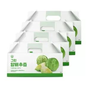 참앤들황토농원 푸딩스 그린 양배추즙 100ml 30포 4박스