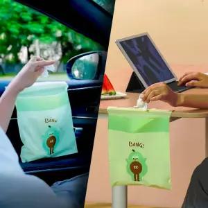 차량용 쓰레기 봉투 15매 비닐봉투