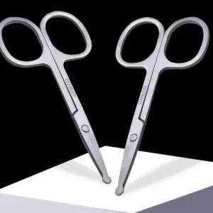 휴대용 코털 정리기 깔끔한 콧털가위 간편한 헤어 트리머 미용도구 WFJHY2L