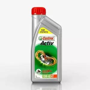 캐스트롤 액티브 10W40 4행정 엔진오일 1리터 WFJLVMV