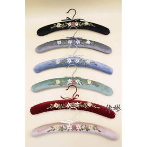 옷걸이 홈 침실 걸이 옷 건조 Traceless Anti-shoulder Angle 미끄럼 방지 지원 패브릭 유럽 성인