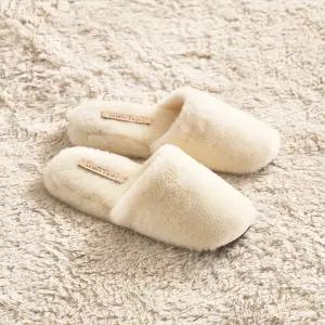 [비밀상점][로라애슐리] 로라애슐리 프리미엄 천연양모 슬리퍼
