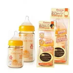 모유수유 (쭈쭈베이비)크리스탈 와이드 PPSU젖병 160ML