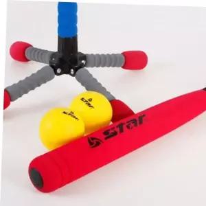 롤링티볼세트 폴대 티볼 배트 야구 베이스볼 티볼공 스타 세트