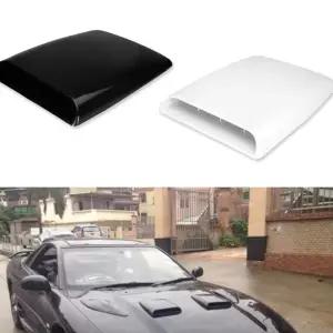 [라미컴퍼니]자동차 흡기 장식 후드 보닛 스쿱 블랙 커버 통풍구 장식용 에어 공기 머플러팁 액세서리 흡기