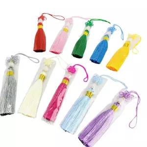 짧은 장신구 한복 선물포장 노리개 소품 손매듭 장식 환복 전통 예단