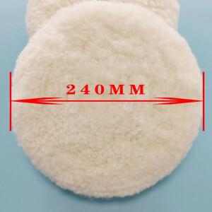 1pc 정품 05705/05705 양모 공 양면 광택 휠 잠금 나사 왁스 스크래치 거친 트레이 새로운