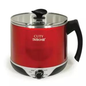 키친아트 멀티쿠커 냄비 라면 찜 볶음 찌개 면 레드 BNS