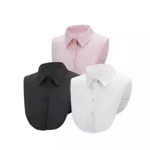 넥케이프 카라 페이크 레이어드 셔츠 이너 베이직