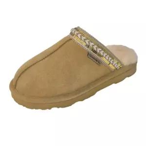 슈즈TANYA 여성 겨울 방한 양털 슬리퍼 아이스커피 K3222243RDW2158597