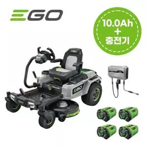 이고파워 제로턴 승용식 잔디깎기 ZT4200E-S (본체+배터리4개+충전기) 충전 제초기 3200평