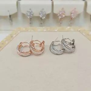 [볼라레]마르첼라 은침 링타입 귀걸이 2color SSS1838