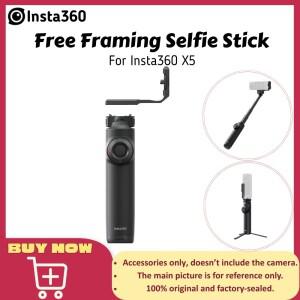 Insta360 프리 프레이밍 셀카봉 InstaFrame 2.0 컨트롤 조이스틱 트래킹  수평 그립 X5 액세서리용