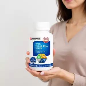 일양약품 액티브 마그네슘 플러스 비타민D 120정 1개 뼈 건강에 도움