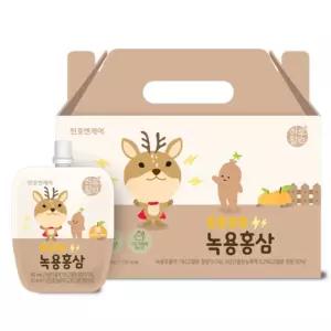 하루활력 튼튼쑥쑥 어린이 녹용홍삼 40ml x 30p(1.2L) 1Box
