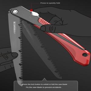 녹슬지 않는 합금 접이식 톱, 편리한 휴대용 손잡이, 가정용 손톱