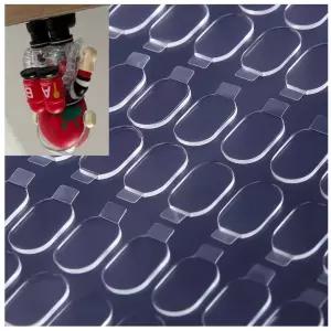 클리어 도트 탈부착 가능한 끈적끈적한 택 파티 장식 사진용 방수 포스터 퍼티 양면 (300 0.31 * 0.51