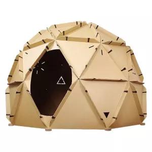 이글루 박스집 텐트 소재 만들기 오리지널 대형 인디언 컬러 골판지 종이집