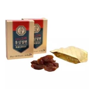설복 고려홍삼절편 6년근 홍삼 절편 정과 홍삼선물세트 20g x 10포 1Box