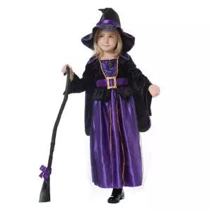 아동 마녀 코스튬 어린이 마녀복 여아 아동 할로윈 코스튬 의상 드레스 세트