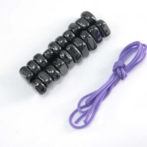 14개/20개 세트 색상 맞춤 로프 냉장고 자석 스톤 DIY 사진 벽 장식 불규칙한 블랙 가족용 핀 기능성