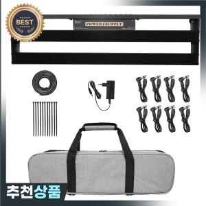 IRIN PR-01 기타 이펙터 보드 이펙트 페달  알루미늄 합금 매직 스티커 핸드백 배선 전원 플러그