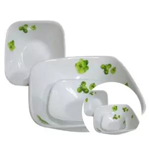 주방용 샐러드 믹싱용 사각 믹싱볼 비빔밥 그릇 국수 라면 대접 다용도 식기 위생적인 세팅용