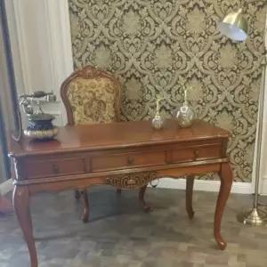 클래식 책상 킨포크 데스크 공부 감성 엔틱 유럽풍