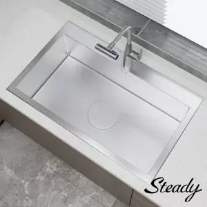 AK Steady 8652 엠보 코팅 주방 사각싱크볼 교체 리폼용