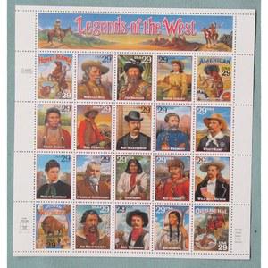 Legends of the West의 전설 29 Cent Stamps Scott 2869 by USPS