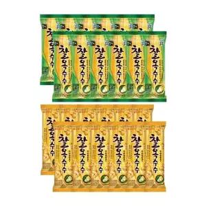 찰옥수수맛 카라멜팝콘맛x12+찰옥수수맛x12