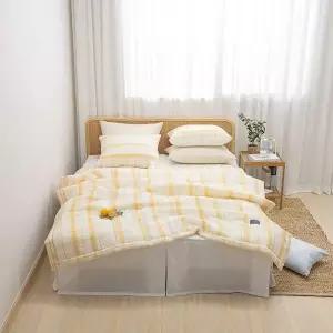 [알티피아]샤브레 간절기이불 Q 옐로우 여름 사계절 국산 향균