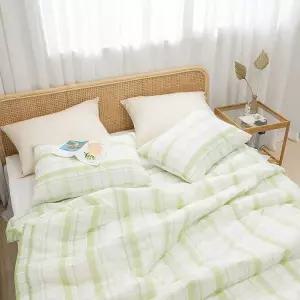 [알티피아]샤브레 간절기이불 SS 올리브 그린 여름 사계절 국산 향균