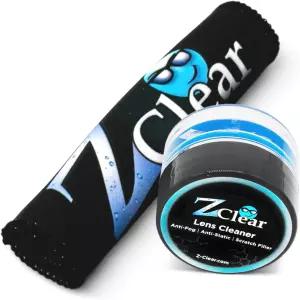 마이크로파이버 클리닝 천이 포함된 Zclear 렌즈 클리너 페이스트 - 안경용 안경 및 김서림 방지 미국산