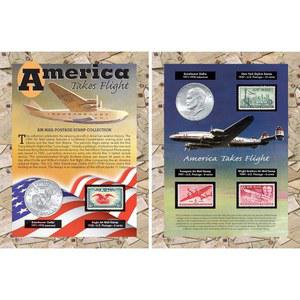 American Coin Treasures America Takes Flight 코인 & 스탬프 컬렉션