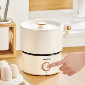 휴대용 충전식 냄비 멀티쿠커 증기 바베큐 기계 캠핑용 듀얼