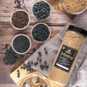 [문경현대방앗간] 국산 약콩 흑임자 블랙미숫가루 500g