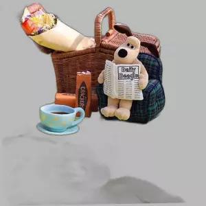 월레스와그로밋 감성 피크닉매트 1P 휴대용 돗자리